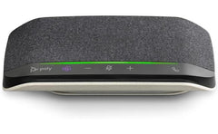 Poly Sync 10 Usb Speakerphone Two In One Portable Speaker For Audio/video Conference Calls & Music Usb Powered Dual Mic Works With Teams, Zoom, Google