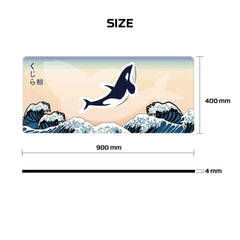 Fantech ATO MP905 Mousepad - KUJIRA NAMI (Beige) | MP905KUJI |