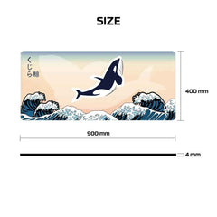 Fantech ATO MP905 Mousepad - KUJIRA NAMI (Beige) | MP905KUJI |
