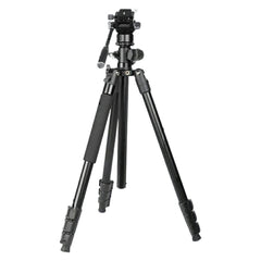 Jmary Professional KS355+HG60 DSLR ILDC Camera 2-in-1 Monopod Tripod 360 Degree Panoramic Ball Head Stand - Black