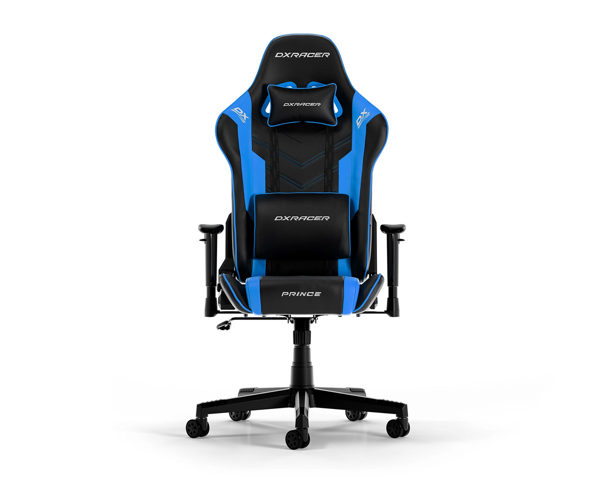 DXRacer P132 Prince Series Gaming Chair - Black/Blue