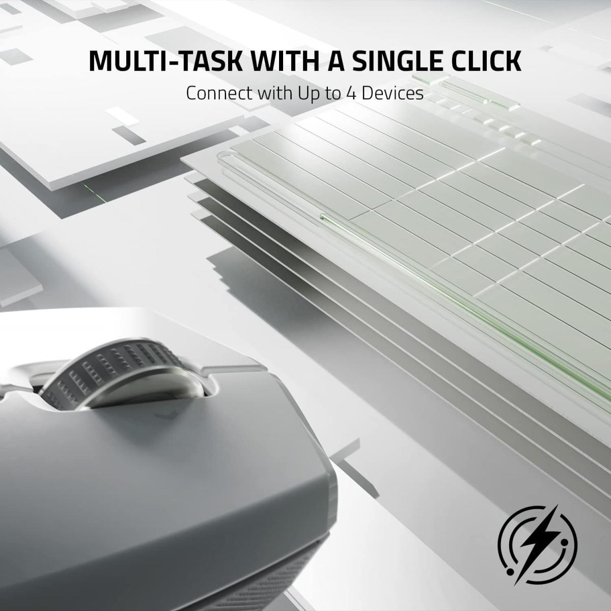 Razer Pro Click Mini Portable Wireless Silent Taile Sleek & Compa Hyperscroll Technology Produivity Dongle Conne Up To 4 Devices 7 Programmable Buttons Razer Pro Click Mini Portable Wireless Silent Taile Sleek & Compa Hyperscroll Technology Produivity Dongle Conne Up To 4 Devices 7 Programmable Buttons