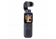 4K Pocket Sport Wi-Fi Action Camera, 75MP, 330° Electric Rotation, Face Tracking, 1.72" LCD Display, Auto Focus, 2400mAh Battery, Bracket Included