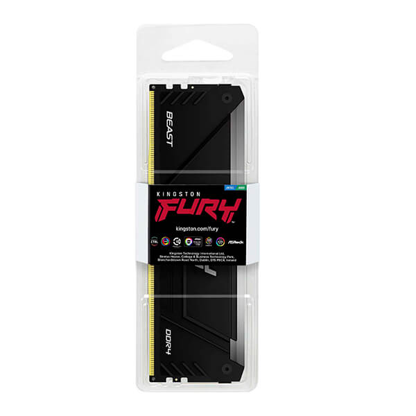 Kingston Fury Beast RGB memory module for desktop computer upgrades