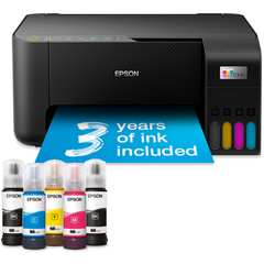 Epson EcoTank L3250 Wi-Fi All-in-One (Copy/Print/Scan) Ink Tank Printer (Black)