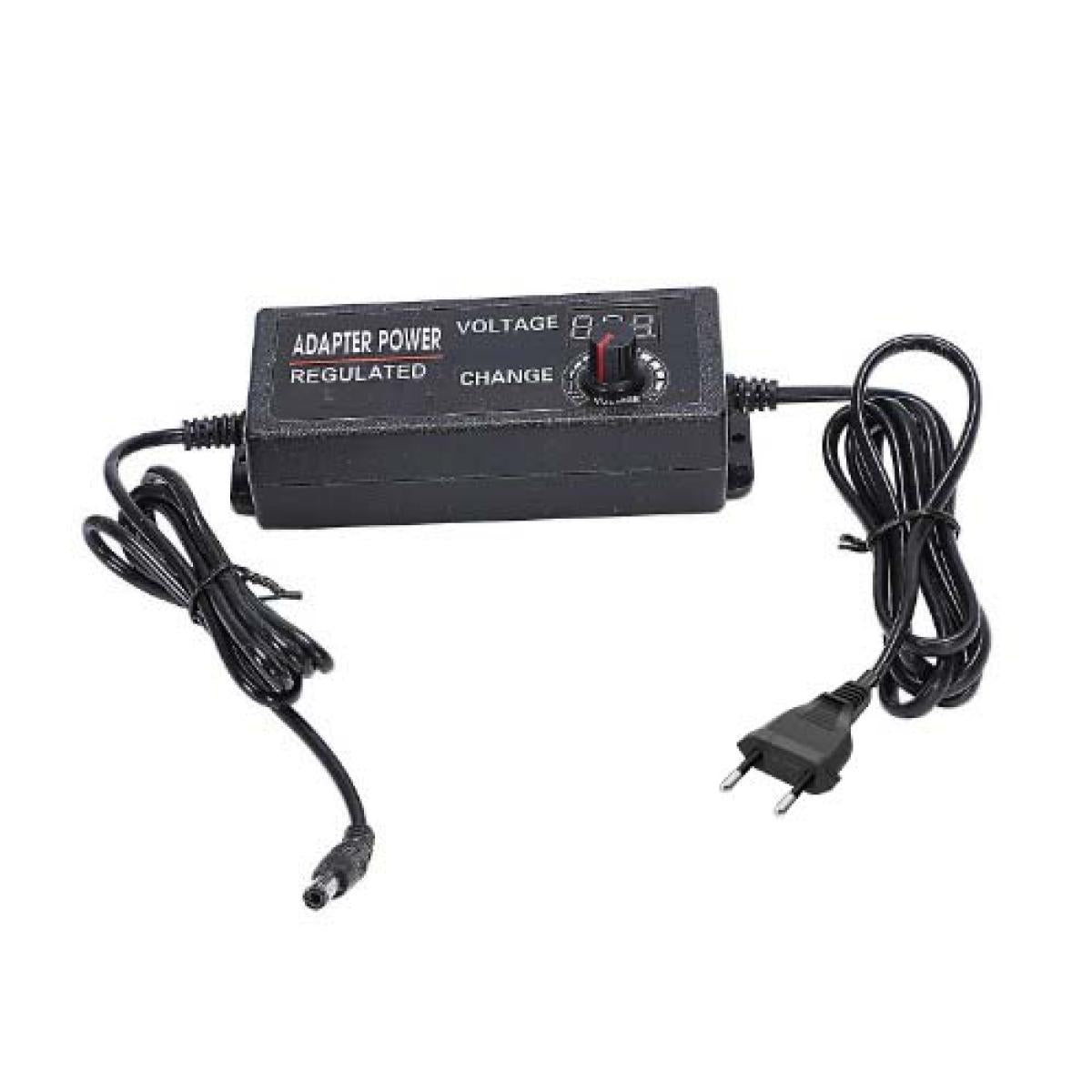 Universal Adjustable BSK-602 24V-3AM 3V AC To DC With Display Screen Voltage Regulated Power Adapter