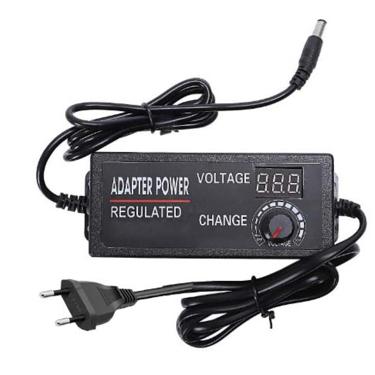 Universal Adjustable BSK-602 24V-3AM 3V AC To DC With Display Screen Voltage Regulated Power Adapter