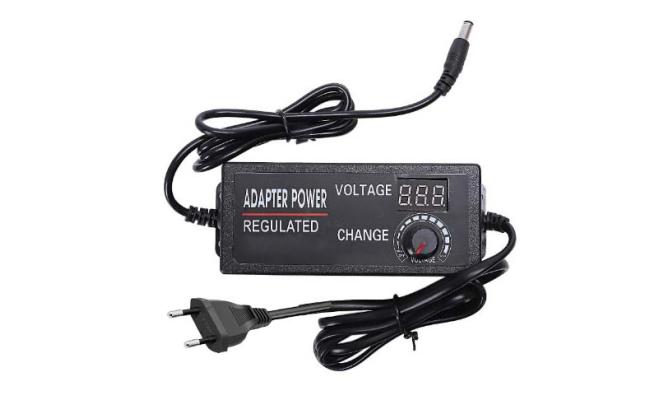 Universal Adjustable Bsk 602 24v 3am 3v Ac To Dc With Display Screen Voltage Regulated Power Adapter