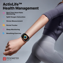 Promate XWATCH-TF2 2.0" ActivLife Smart watch with BT Calling - Blue