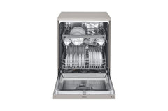 LG Free Stand Dishwasher A++, 14Sets, 9programs, Quad Washer, Platinum Silver - DFB512FP.APZPELF