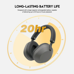 Fantech WH06 Go Tune Wired & Wireless Blutooth Headset - GRAY