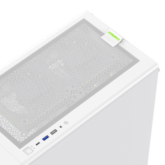 GAMEMAX AERIS 330 MW (WHITE) MATX GAMING CASE