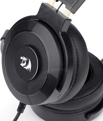 Redragon H320 Lamia Gaming Headset with 7.1 Surround Sound - Black