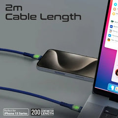 Promate TransLine-CC200. Navy, USB-C