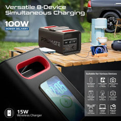 Promate PowerTank-600, Portable Power Station