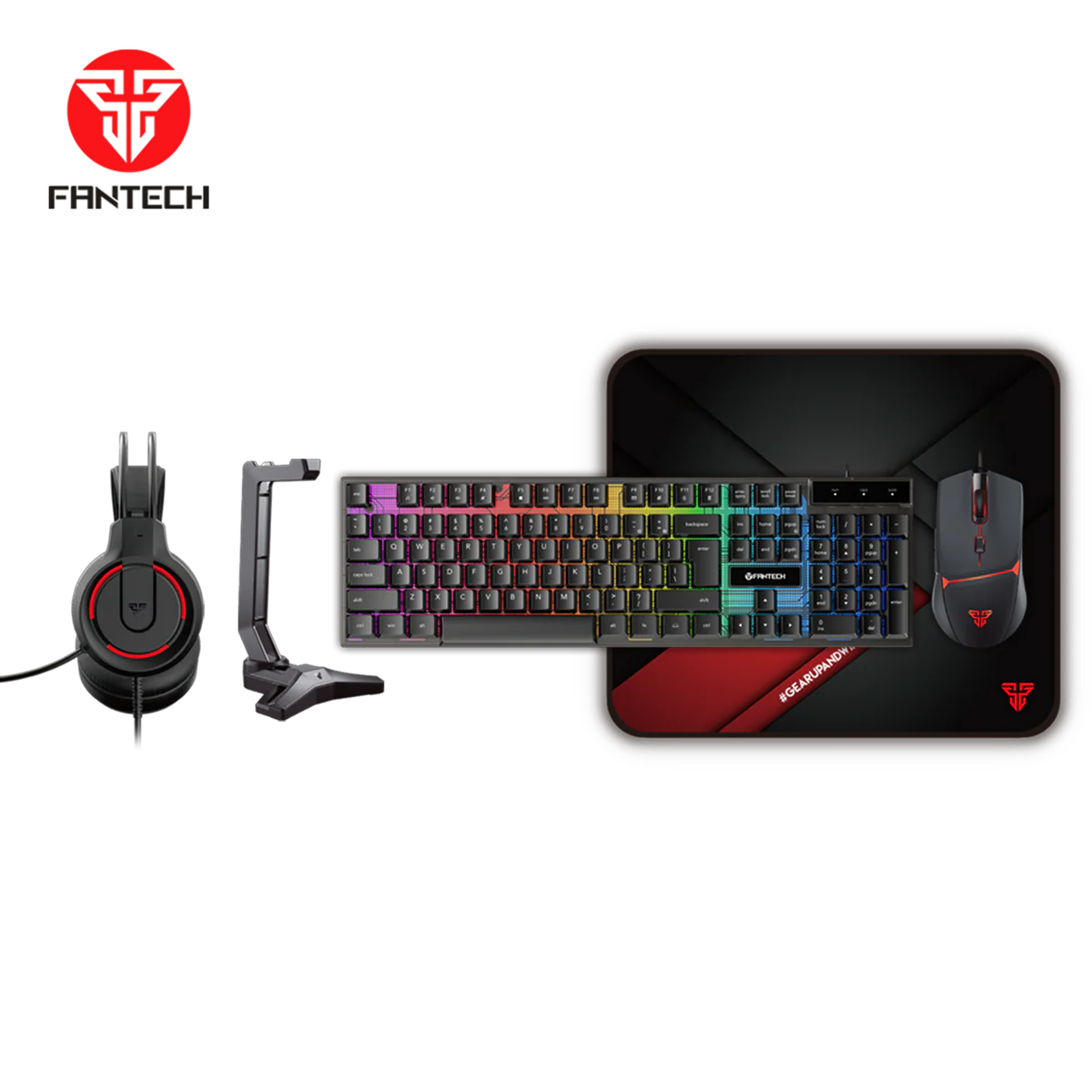 FANTECH P51 Power Bundle Gaming Keyboard and Mouse Combo