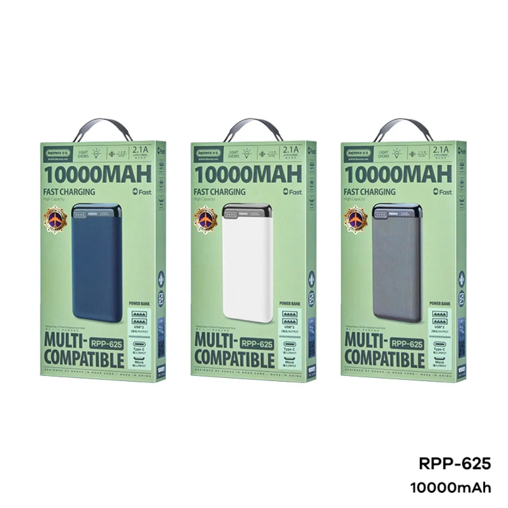 Remax RPP-625 10000mAh Fast Charging Power Bank