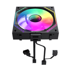 GameMax FN12A-S3I, 120mm Black frame ARGB Fan x3 120mm Cooling Fan