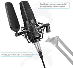 BOYA BY-M1000 Large Diaphragm Condenser Microphone