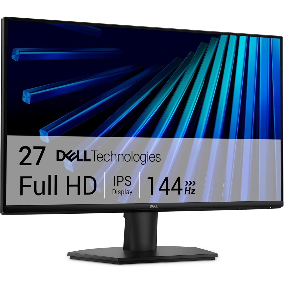 Dell SE2726H 27" IPS Full HD 144Hz Eye Comfort Technology, Anti-glare, Ultra-thin Bezels w/ 2x HDMI Video port , Black