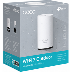 TP-Link Deco BE25-Outdoor BE3600 Outdoor/Indoor Wi-Fi 7 Mesh Unit - 1 Pack EU