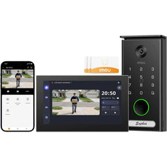 IMOU VDP7 5MP 2-Wire Video Doorphone Kit with 7-inch Touch Screen - VO1-5M0R / VH1-7A0S