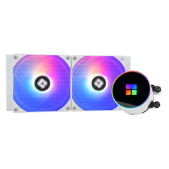 Thermalright Frozen Magic 240 White ARGB V2 CPU Liquid Cooler, High Performance AIO w/ 2x TL-C12W-S Fans, LGA1700 | Frozen Magic 240 WHITE ARGB V2 | - CompuMe
