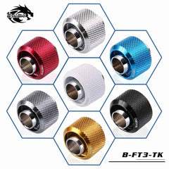 Bykski Flex 10mm ID x 16mm OD Fitting, Gold (B-FT3-TK)