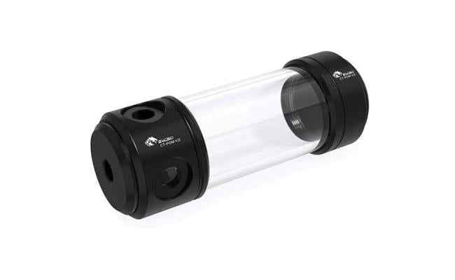 Bykski 50mm Cylindrical Reservoir - Black POM - 260mm Total Length (CT-POM-V2) Bykski 50mm Cylindrical Reservoir - Black POM - 260mm Total Length (CT-POM-V2)