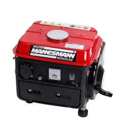 Mannesmann Electric Power Generator, 2 PS/1.5 KW, 1Cylinder (2-stroke), 1Socket 230 V ~ 50 Hz, Tank 4Liter, 5Operating hours - MAN-B-1.5
