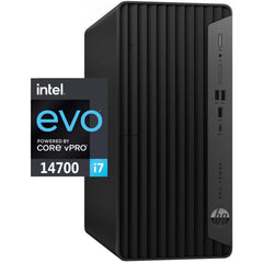 Hp Pro 400 G9 (2024) 14gen Intel Core I7 Vpro 20 Cores Tower Commercial Grade W/ Ddr5 Memory (customized) Black - CompuMe