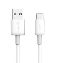 UGREEN USB-A To Type-C Charger Cable QC3.0 3A Fast Charging Cable 1M - White