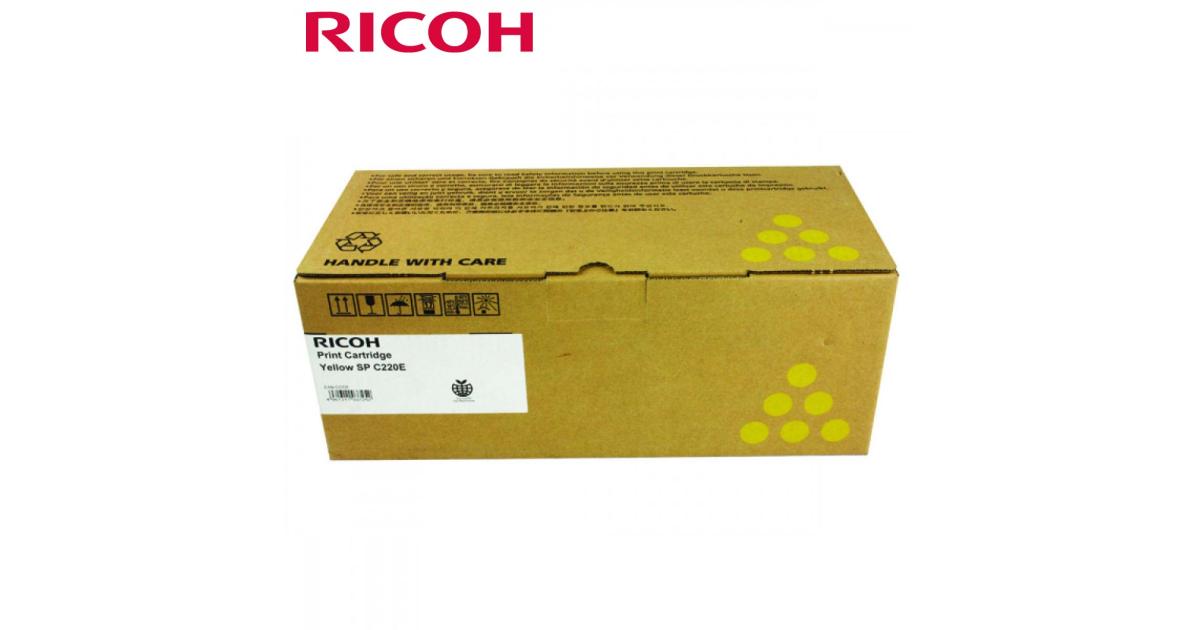 Ricoh 406055 Laser Toner Cartridge Yelllow (Original)