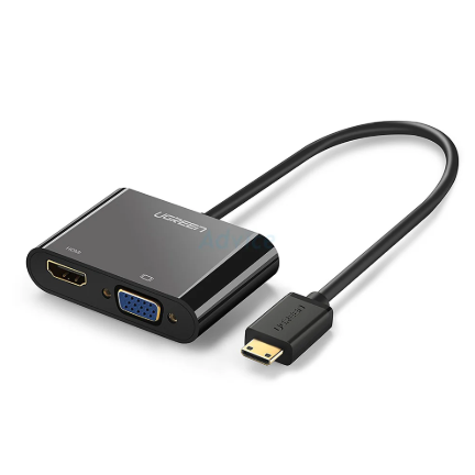 Ugreen 40744 HDMI to VGA + HDMI Converter
