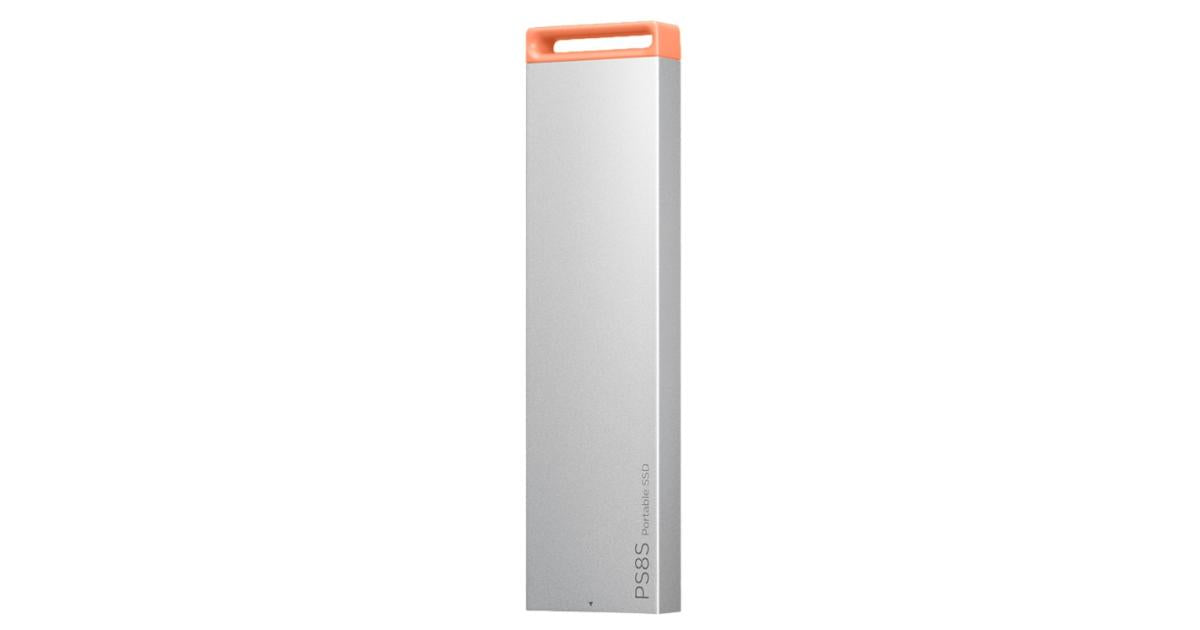 Lenovo 1TB PS8S Portable SSD External Type-C USB 3.2 Gen 2 Port, 1050 MB/s Read, 1000 MB/s Write
