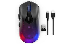 Lenovo Legion M410 Wire & Wireless RGB Mouse 6 Button Palm Grip 16,000 DPI 53 Hour Rechargeable Battery 2-Zone RGB Lighting NVIDIA Reflex Compatible