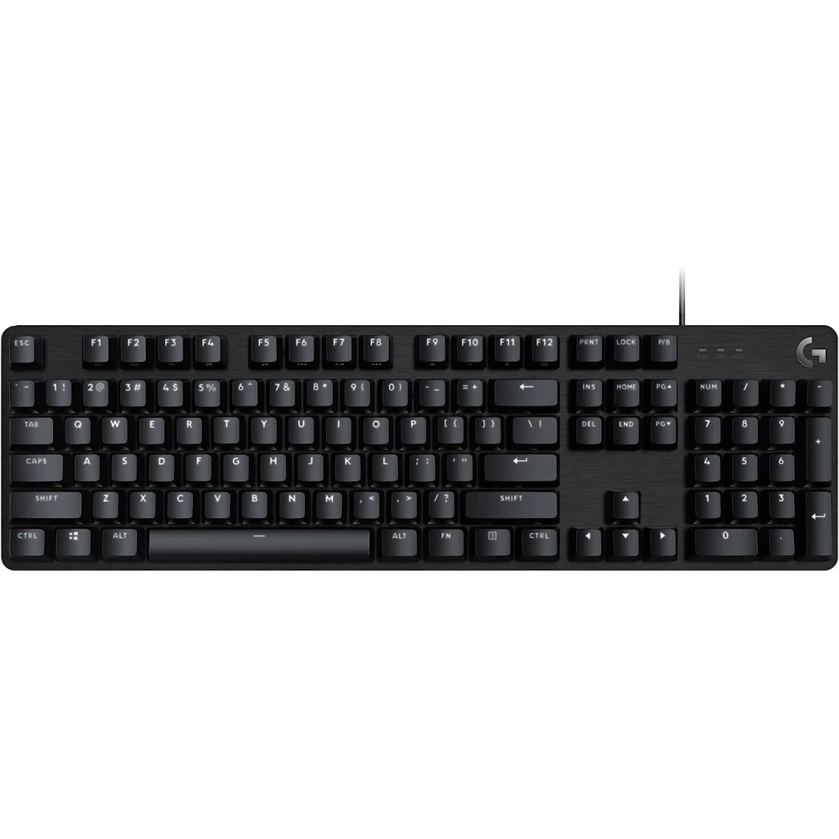 Logitech G413 SE Full-Size Mechanical Backlit Tactile Mechanical Switches Anti-Ghosting For Windows & macOS - Black Aluminum