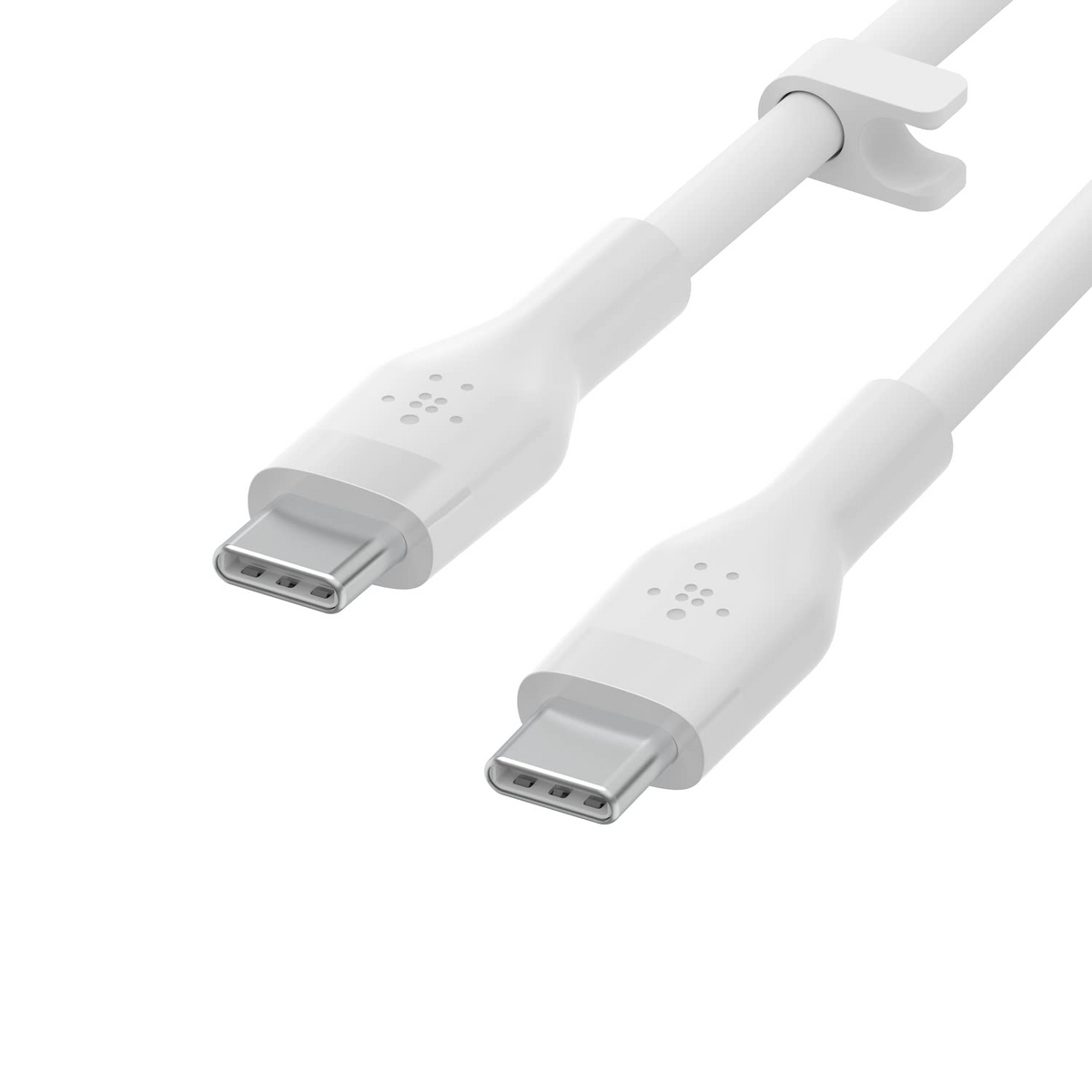 Belkin BoostCharge Flex USB-C to USB-C Silicone Cable, 3M - White