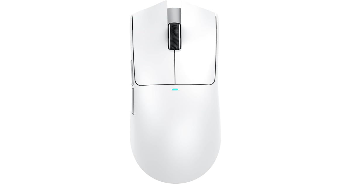 ATTACK SHARK X11 Lightweight Wireless Gaming Mouse with RGB Charging Dock,Tri-Mode-2.4G/USB-C Wired/BT,22K DPI,PAW3311 Optical Sensor,HUYU Switch, 5 programmable Buttons for PC/Mac(White)