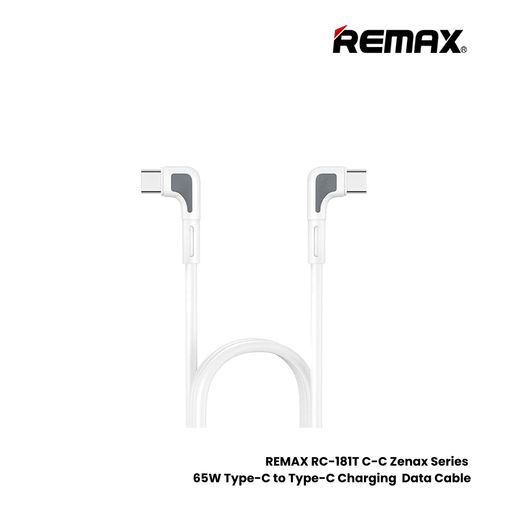 Remax Zenax Series 65W Fast Charging Cable, Type C-Type C - RC-181T