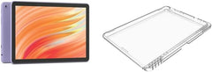 Tablet Bundle: Includes Amazon Fire HD 10 tablet, 10.1" (2023 Release) | 64 GB | Lilac & Made for Amazon Clear Case