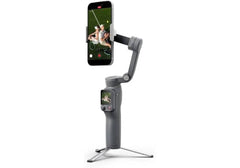 DJI Osmo Mobile 8P Advanced Tracking Combo, 3-Axis Smartphone Gimbal Stabilizer with AI Tracking Module, Gesture Control, Fill Light, Built-in Extension Rod & Tripod, Up to 10-Hour Battery, Black