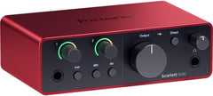 Focusrite Scarlett Solo USB-C Audio Interface (4th Gen) Bundle with Aston Microphones Element Microphone KT and Kellards XLR-P20T Pro 20 ft XLR Microphone Cable, XLR Male to Female Cable 3-Pin