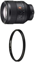 Sony FE 85mm f/1.4 GM Lens with UV Protection Lens Filter - 77 mm