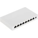 Hikvision DS-3E0508D-E 8 Port Gigabit Unmanaged Desktop Switch, 8 x 1000 Mbps Ethernet Ports, 16 Gbps Switching Capacity, 11.904 Mpps Packet Forwarding Rate, ABS Shell, White