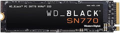 1TB SN770 NVMe Internal Gaming SSD Solid State Drive - Gen4 PCIe, M.2 2280, Up to 5,150 MB/s - WDS100T3X0E - [Previous Generation]