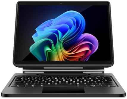 for Microsoft Surface Pro 11/9 Case with Keyboard Magic-Style Keyboard Case with Detachable Magnetic Case & Floating Cantilever Stand & Trackpad & Dual Bluetooth & Backlit & Pen Holder