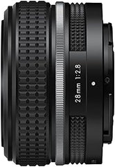 NIKKOR Z 28mm f/2.8 (Special Edition) | Retro-styled compact standard prime lens for Z series mirrorless cameras | Nikon USA Model