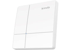 Tenda i24 Ceiling Access Point, IEEE 802.11ac Wave2 Dual‑Band 1200Mbps, MU‑MIMO, 1× Gigabit Ethernet Port (PoE/DC), 256 Clients, 300m² Coverage, VLAN Tagging, Centralized CloudFi Management