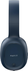 HAVIT H2590BT PRO Bluetooth Foldable Headset - Blue